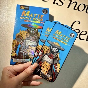 Cho iPhone 17 16 15 Electroplated Tempered Glass phim Matte sự riêng tư chống bụi lưới Glass bảo vệ màn hình - Product Image 2