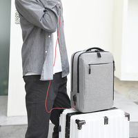 Sac à dos de voyage professionnel classique de haute qualité, très vendu, avec port USB, imperméable, léger, tendance, personnalisable, pour ordinateur portable et école