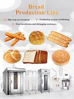 Équipement de boulangerie à prix avantageux, machine à pain, ensemble complet, équipement de pâtisserie, équipement de cuisson des gâteaux