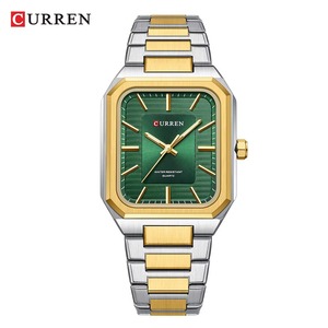 Reloj de Lujo para Hombre de Marca Superior 8457, Reloj de Cuarzo Cuadrado de Moda para Negocios con Correa de Acero, Caja de Aleación, Envío Directo - Product Image 1