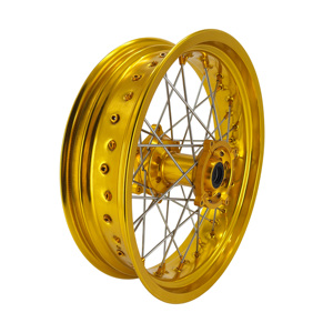 Set di Ruote a Raggi in Lega di Alluminio da 17 Pollici per Supermoto - Product Image 4