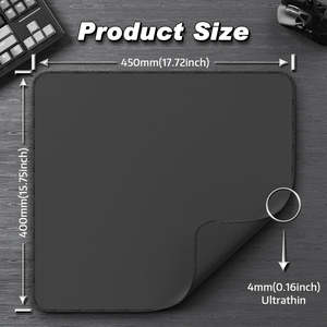 Tapis de souris de jeu FPS ESport ATTACK <span class=keywords><strong>SHARK</strong></span> CM02, surface supérieure non tissée texturée épaisse de 4 mm, base en caoutchouc naturel antidérapante - Product Image 6
