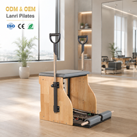 Chaise de Pilates en bois de chêne de haute qualité, chaise Wunda professionnelle pour l'entraînement de force, équipement de fitness pour la maison, la salle de sport et le studio