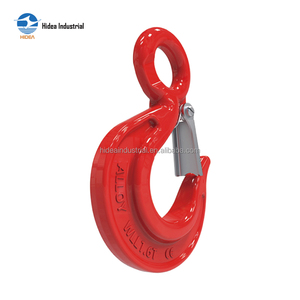Gancho de Anclaje HIDEA G80 Tipo Italiano de Acero Forjado de Super Aleación, Resistente, Templado y Recubierto en Polvo, con Ojo Plano - Product Image 4