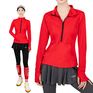 Sudadera con capucha para correr con protección UV que ofrece beneficios de ajuste delgado y secado rápido hechos a medida para mujeres que aman el fitness - Product Image 5