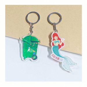 Llavero de Anime Personalizado con Diseño Impreso, Brillo Epoxi/Holograma, Corte Láser, Grabado en Acrílico, Impresión UV (Aleación de Zinc) Plástico - Product Image 1