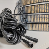 Kingshowstar Luz LED para Rueda de Camión, 6 Filas, Secuencia de Encendido, Alta Potencia, Ultra Brillante, Amarillo y Blanco