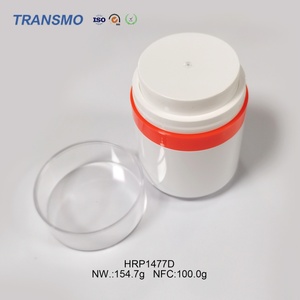 Contenant cosmétique en plastique OEM & ODM 100g, pot vide pour crème visage avec bouchon à vis pour soins de la peau, masque pour les lèvres et emballage de crème pour les yeux - Product Image 3