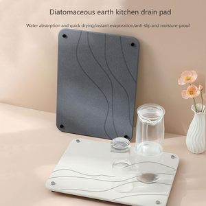 16 X 12 Inch Fast <b>Drying</b> Food-Grade Diatomaceous Earth Table Quick Stone <b>Drying</b> <b>Mat</b> for <b>Kitchen</b> Counter - Product Image 2