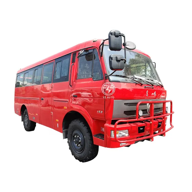 2023 Dongfeng 4x4 Off Road Bus 19 Asientos Diesel Bus Coach 4x4