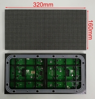Panel Programable LED P5mm SMD 320x160mm, Resistente al Agua, para Publicidad Exterior en Carreteras