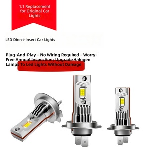 Mini LED Headlight Bulb H7 <b>H4</b> H1 H11 880 CANBUS Error Free Car Headlamp 6000K White - Product Image 2