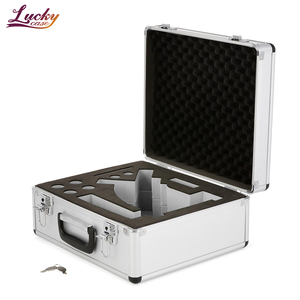 カスタマイズ可能な黒色アルミニウム防水長方形ケース顕微鏡実験器具および機器保護ケース - Product Image 4