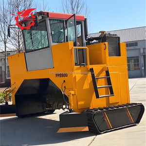 Volteador <span class=keywords><strong>de</strong></span> Compost Autopropulsado Tipo Molino <span class=keywords><strong>de</strong></span> Viento para Compostaje Ecológico en Granjas (para Compost <span class=keywords><strong>de</strong></span> Cerdo y Conejo) - Product Image 3