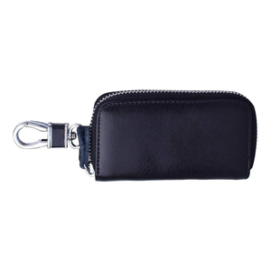 Compact Genuine Leather Short Key <b>Wallet</b> Premium Handmade Soft Grain Leather Large Capacity Daily Use <b>Men's</b> - Product Image 2