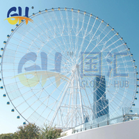 Inoubliable Magique Fantaisiste Enchanteur Rêveur Ludique Fantastique Excitant Coloré 131.4m Grande Roue à Vendre