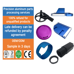 Piezas mecanizadas de precisión de aluminio hechas a medida Piezas de mecanizado CNC de torneado de aleación de aluminio anodizado de metal de fresado grande - Product Image 1
