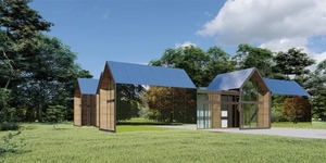 <span class=keywords><strong>Casa</strong></span> prefabbricata in vetro di lusso personalizzata per Homestay-contenitore <span class=keywords><strong>casa</strong></span> capsula di stile Villa per uso esterno - Product Image 5