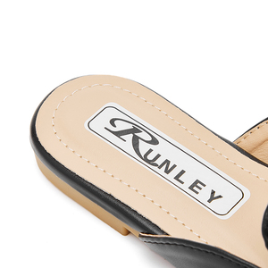 Lady Shoes <strong>Sandals</strong> Open Back Flat <strong>Women</strong>&amp;#39;<strong>s</strong> <strong>Sandal</strong> and Slipper 2023 New Fashion <strong>Closed</strong> <strong>Toe</strong> Casual Summer PU TPR - Product Image 5