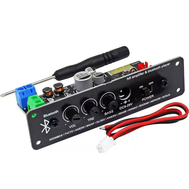 Car Mp3 player Blue tooth 5.1 Power Amplifier Module Audio Car Speaker Power Amplifier Board DIY modification