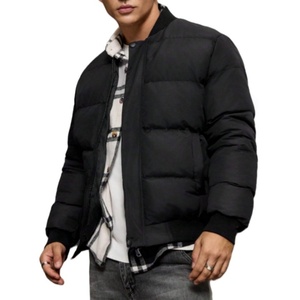 เสื้อแจ็คเก็ตดาวน์บุผู้ชายคุณภาพสูงสำหรับฤดูหนาว  กันลม  ผ้าริปสต็อป  บุใยสังเคราะห์  แบบพัฟเฟอร์ - Product Image 3