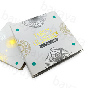 Cá nhân tích cực tin nhắn hàng ngày thiền độc đáo cảm hứng tùy chỉnh vàng đóng dấu lây lan Tarot thẻ boong - Product Image 5