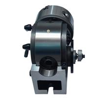 Tête de division semi-indexante de précision Jeolutee BS-1 6 pouces, composants principaux, mandrin à 3 mors, pour machine de fraisage CNC en métal 1