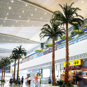 Palmeras Artificiales de Alta Calidad, Resistentes al Fuego, para Aeropuertos y Átrios - Product Image 5