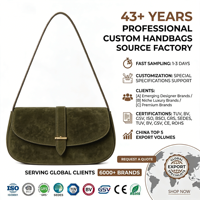 Sac à bandoulière en daim vert olive, élégant et luxueux, avec fermoir à barre dorée, sac à rabat chic pour femme, sac à main quotidien, personnalisable OEM