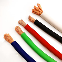 Cable de alimentación de audio para coche azul 0 GA AWG para instalación de amplificador de audio para coche
