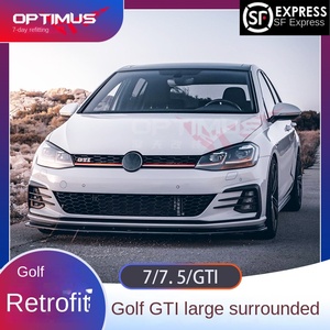 Piezas Modificadas para Golf 7/7.5 GTI: Parachoques Delantero, Parachoques Trasero, Salida de Escape, Faldones Laterales, Rejilla Central, Labio Trasero. Nuevo. - Product Image 2