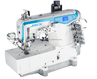 Nouvelle et originale machine à coudre interlock à lit plat informatisée haute vitesse JACK W4-D-01GB
