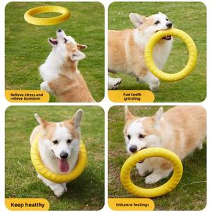 Juego de Discos de Entrenamiento para Perros - Juguete Duradero para Masticar y para la Dentición de <span class=keywords><strong>Border</strong></span> Collies y Perros Grandes - Set Completo - Product Image 5