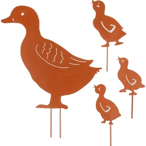 Tùy chỉnh cắt laser nghệ thuật động vật bộ phận kim loại ngoài trời Vườn đồ trang trornaments-Thép không gỉ tấm kim loại chế tạo - Product Image 4