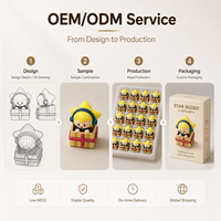 Custom 3D Star Headphone Boy Artisan Keycap Cute Music Character Profile Mechanical Keyboard Esc Key Topper