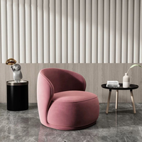 Fauteuil barillet moderne et durable en tissu doux, siège individuel, chaise de loisirs pour salon, mobilier de maison, usage hôtelier