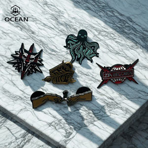 Badges et épingles en métal personnalisables avec logo, design original, mignons, modernes, peints et imprimés UV - Product Image 2