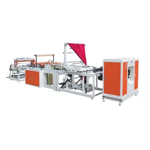 High quality Full Automatic Heating Cutting Plastic Garbage Bag Making Machine in Pakistan