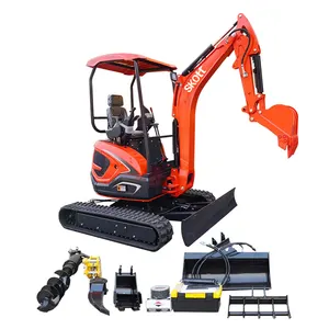 CE EPA Approved 2.5 Ton Micro Mini Small Hydraulic Crawler Digger Excavator With Kubota Engine Price For Sale