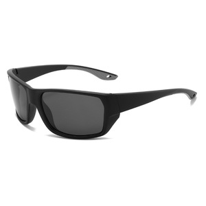 Gafas de Sol Polarizadas con Marco Cuadrado Personalizado, Lentes TAC UV400, Marco Completo Negro, Unisex, para Deportes al Aire Libre, Ciclismo y Conducción - Product Image 3