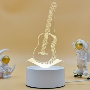 Hot Acrylic 3d Led Lamp Touch <b>Remote</b> <b>Control</b> 7 Color Usb Illusion Night <b>Light</b> for Indoor Decor Kids Toy Gift Led Table Lamp Base - Product Image 6