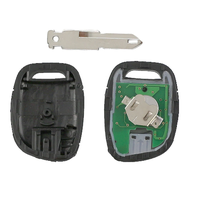 Clés de véhicule intelligentes à lame NE73 non coupées pour Renault Clio Master Twingo Kangoo Scenic Espace Coque de clé à distance ID46 PCF7946 Puce
