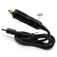 12V 24V AC DC Netzteil Auto Zigaretten anzünder Adapter Ladekabel 90 Grad Netz kabel DC Stecker 5,5mm 2,1mm Ciga Kabel