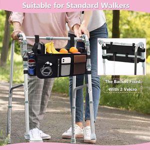 Rollator Storage <b>Under</b> <b>Seat</b> <b>Bag</b> Folding Underseat Walker Pouch Basket Accessories <b>Under</b> <b>Seat</b> Rollator <b>Bag</b> - Product Image 6