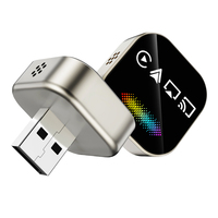 Adaptador Inalámbrico 4 en 1 para CarPlay, Android Auto, Mirror Link, Dongle CarPlay, Conexión Plug and Play para Automóvil
