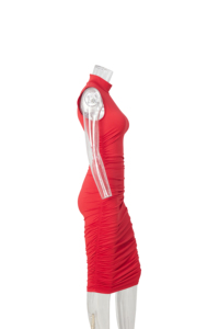Abiti Estivi Wangmu Senza Maniche, Eleganti e Sexy per Donne, Vestiti Casual con Pieghe sui Glutei, Abito Aderente - Product Image 6