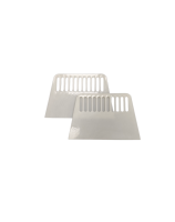 Spatule plate flexible translucide en plastique pour le bricolage, raclette, éponge à mastic, pour jointoiement de plaques de plâtre, mastic de carrosserie, époxy