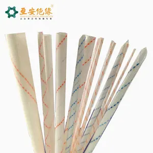 Customized products 2715 pvc coated fiberglass insulation sleeving pvc coating coated fiberglass sleeve