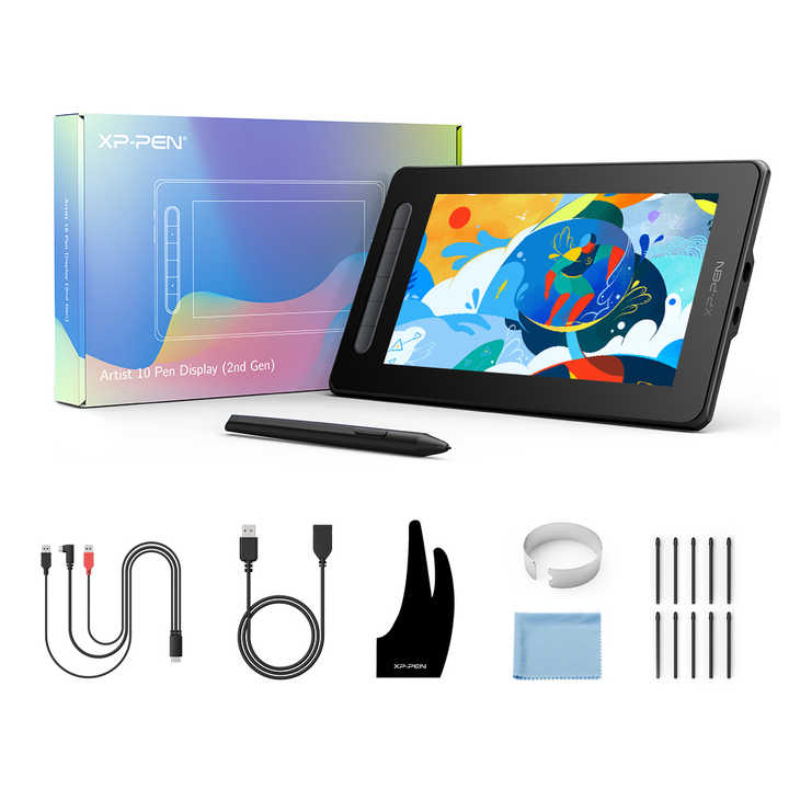 XP-PEN Artist 10 (2nd Gen) - Smart Chip Digital Pen Display