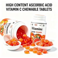 Meilleures ventes à croquer à haute teneur en acide ascorbique et vitamine C Soins de la peau blanchissants Améliore l'immunité